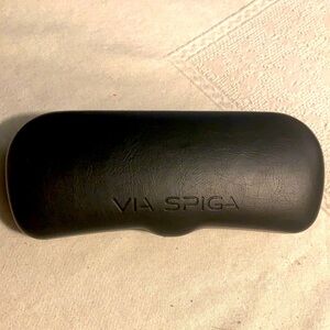 Via Spiga eye or sunglasses case Unisex/ Black